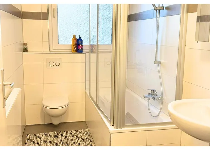 Modernes Fuer Monteure & Familien Zentral 4 Gaeste Lejlighed *