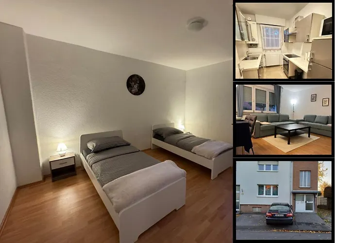 Modernes Fuer Monteure & Familien Zentral 4 Gaeste Lejlighed Oelde